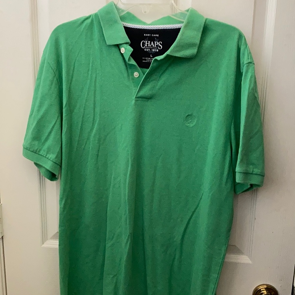 FINAL MARKDOWN Men’s chaps polo shirt large